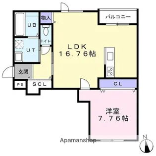 I−TOWNみずほ【3階】の間取り