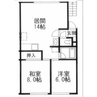 藤ハイツ【103号室】の間取り