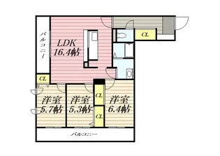 SAKURA FRONT【0203号室】の間取り