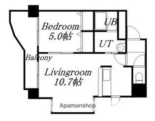 シャレオ当別弐番館【202号室】の間取り