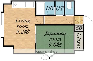 ダイアパレス北34条【603号室】の間取り