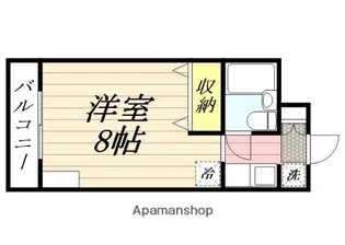 メゾン・ド・ルナール【407号室】の間取り