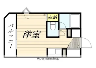 メゾン・ド・ウルス【4階】の間取り