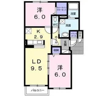 ファーストレジデンス【1階】の間取り