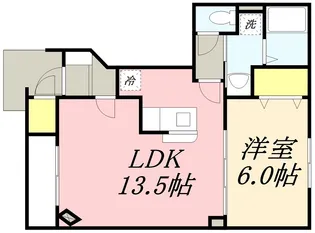 ベル・コリーヌ壱番館【102号室】の間取り