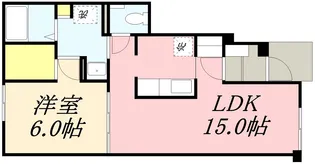 CasaHorikawa【1階】の間取り