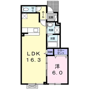ホームワード【1階】の間取り