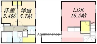 エコーマンションNO.5【1階】の間取り