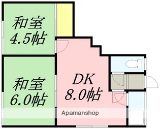 メゾンドせんわ【103号室】の間取り