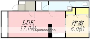 ハイムR【202号室】の間取り