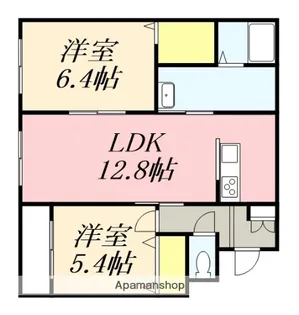 SERESU(セレース)【204号室】の間取り