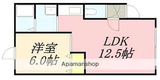 ノースシャインNK1【2階】の間取り