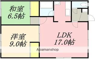 NHAPPINESSⅠ【201号室】の間取り