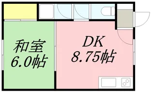 コーポ浩洋【207号室】の間取り