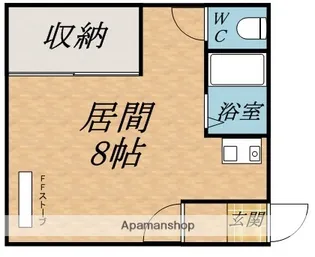 シャイン8【103号室】の間取り