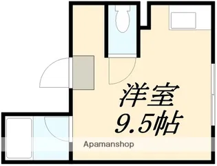 ファインハウス【206号室】の間取り