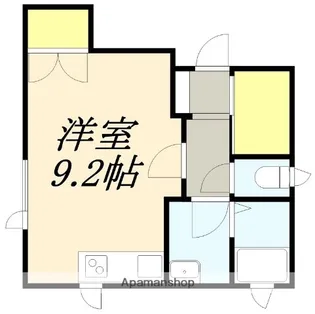 メゾンきむら【101号室】の間取り