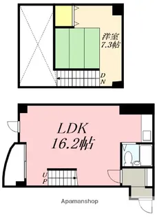 新川町ビル【601号室】の間取り