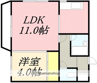 BARRY杉並【301号室】の間取り