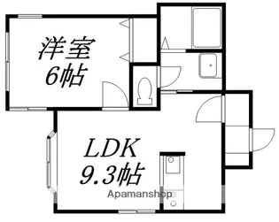 フローラル杉並【201号室】の間取り
