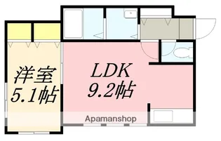PERAZZI杉並(ペラッツィ杉並)【101号室】の間取り