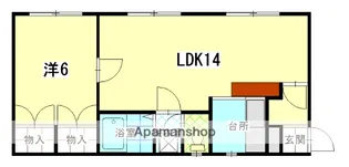 ラスティブ杉並【2階】の間取り