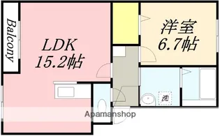 グランツ【3階】の間取り