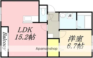 GLANZ(グランツ)【4階】の間取り