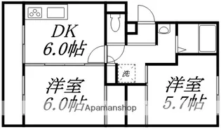 メゾン・ド・シャモニー【4階】の間取り