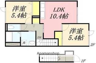 リアンコート【2階】の間取り
