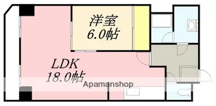 ロイヤルシティ弐番館青柳【405号室】の間取り