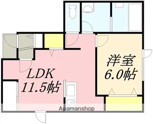 グランメゾン【101号室】の間取り