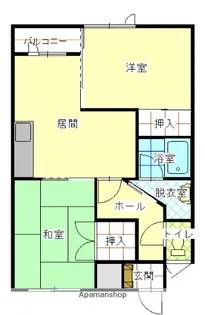 ピュアハウス【103号室】の間取り