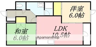 ピュアハウス【2階】の間取り