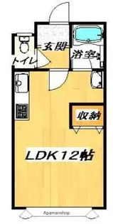 ヴィーナスアパート【103号室】の間取り