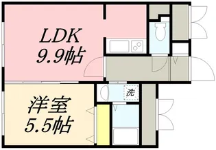 ARIETE ASAHIMACHI(アリエーテ旭町)【302号室】の間取り