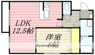 メゾン・ド・KⅢ【101号室】の間取り