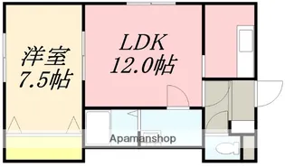 カーサデクエルノⅡ【103号室】の間取り