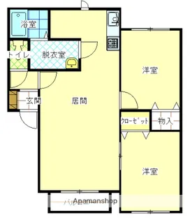 ニートハウスD【102号室】の間取り