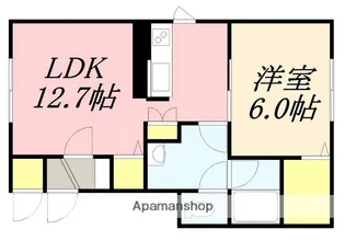 メゾンA【2階】の間取り