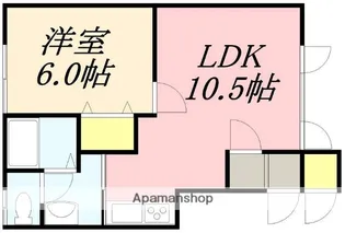 レジデンスカメリアC棟【2階】の間取り
