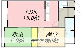 Corsa五稜郭【3階】の間取り