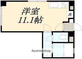 カサドール駅前【501号室】の間取り