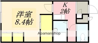 エマ ジュード【2階】の間取り