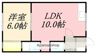 MAISON桜ヶ丘(メゾンサクラガオカ)【2012号室】の間取り