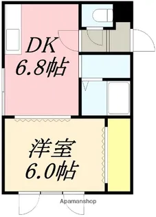 アネックス36【105号室】の間取り