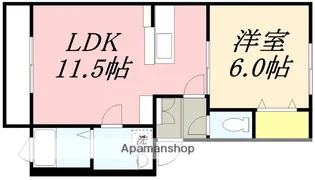 COMET(コメット)【2階】の間取り