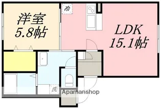 FORESTERS(フォレスタース)【4階】の間取り