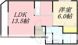 ラ・プレイアディ【303号室】の間取り