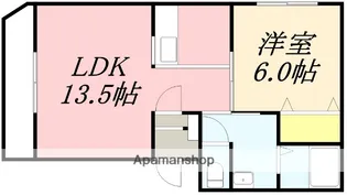 ラ・プレイアディ【405号室】の間取り